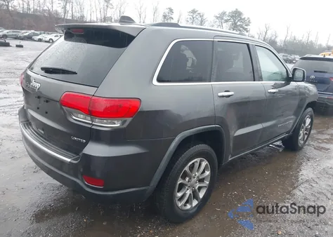 2016 Jeep Grand Cherokee Limited z USA, uszkodzony, nr VIN 1C4RJFBGXGC366090